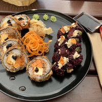 Crunchy Vader & Crispy Luke at Niiko Sushi x Vegan in Leipzig