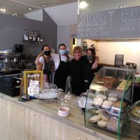 Some of the staff at 4 Coo Wynd in Falkirk