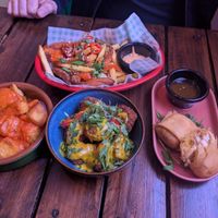 Delicious vegan tapas. at La Finca Eivissa in Liverpool