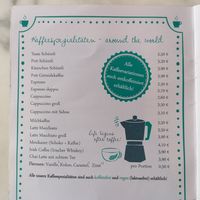 Vegan coffee specialities at Café Vorndran in Schweinfurt