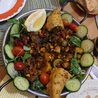 Paella at Lunasol in Berlin