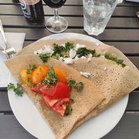 The food at Järvsö Creperie in Jaervsoe