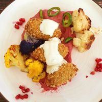 Panko Falafel at Place to V in Lenzen Elbe