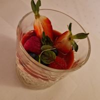 Panna Cotta at Place to V in Lenzen Elbe