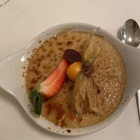 Créme brulée  at Place to V in Lenzen Elbe