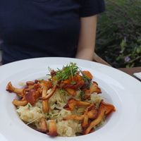 Risotto at Place to V in Lenzen Elbe