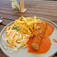 Curry-Vurst at Place to V in Lenzen Elbe
