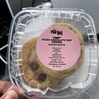 Vegan cookies ingredients   at Ms. Marsha's Sweets in Indianapolis
