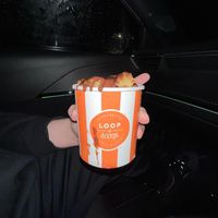 VEGAN DARK CHOCOLATE CHURRO BITES  at Loop and Scoop in Glasgow