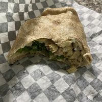 Ceaser wrap at Odd Burger in Vaughan