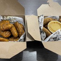 Wings & strips  at Odd Burger in Vaughan