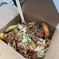 Pulled Jack Poutine  at Odd Burger in Vaughan
