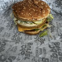 Big Mac, called the Famous Burgerr  at Odd Burger in Vaughan
