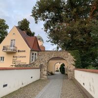 Blick zum Eingang at ahead Burghotel in Lenzen Elbe