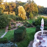 Garden at ahead Burghotel in Lenzen Elbe