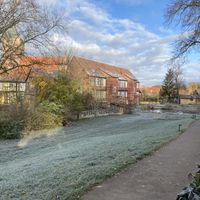 Hotelzimmer in der alten Burgschule  at ahead Burghotel in Lenzen Elbe