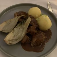 Ente mit Klößen  at ahead Burghotel in Lenzen Elbe