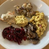 Small selection from the breakfast buffet  at ahead Burghotel in Lenzen Elbe