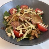 Veganer Caesar Salat  at ahead Burghotel in Lenzen Elbe