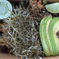 Hearty Veggie Nori with soy curls at Veggie Bowl in Oregon City