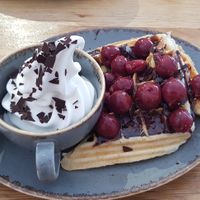 Croissantwaffel Schwarzwälder Kirsch at KARO18 in Bamberg