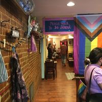 Inside restaurant at Alice's Tea Cup Chapter 1 in New York City