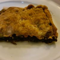 Vegan spinach pie at To Stachi in Crete