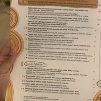 Menu  at To Stachi in Crete