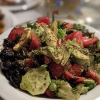 Avocado salad at To Stachi in Crete
