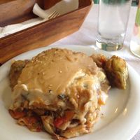 Pastitsio at To Stachi in Crete