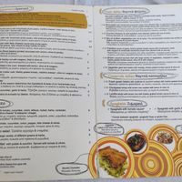 Menu main at To Stachi in Crete