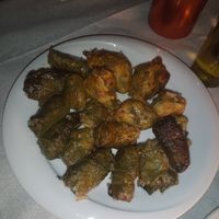 Stuffed vegetables at To Stachi in Crete