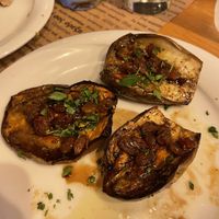Eggplant with balsamic vinegar   at To Stachi in Crete
