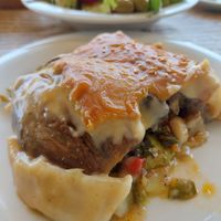 Moussaka vegan at To Stachi in Crete