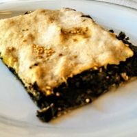 spinach pie at To Stachi in Crete