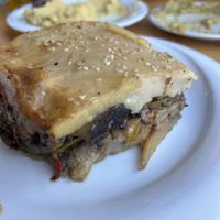 moussaka  at To Stachi in Crete