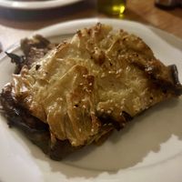 Vegan moussaka  at To Stachi in Crete