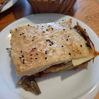 Vegan moussaka at To Stachi in Crete