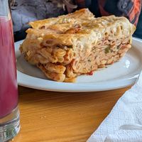 Lasagne type thing (veggie) at To Stachi in Crete