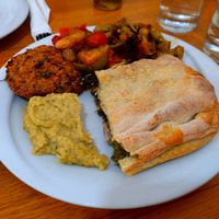 Mixed dish at To Stachi in Crete