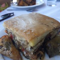 Vegan moussakas at To Stachi in Crete