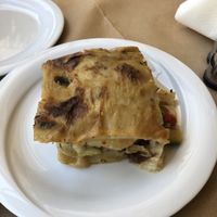 Moussaka is a must have here at To Stachi in Crete