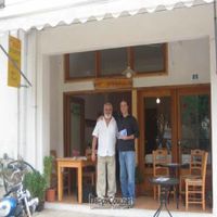 Stelios and Bryan at To Stachi in Crete