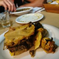Mousaka  at To Stachi in Crete