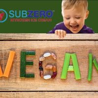 Vegan ad at Sub Zero Nitrogen Ice Cream - E 82nd St in Indianapolis