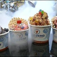 Ice cream at Sub Zero Nitrogen Ice Cream in Carmel