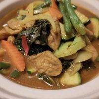 Seitan casserole at Apocalypse  in Brussels