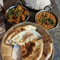 Menú Vegetariano 2 at Taj Mahal in Segovia