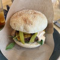 My true vegan burger with beyond burger  at My True Burger and Vegan in Mallorca