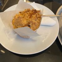 Vegan muffin at Café Schubert in St Polten